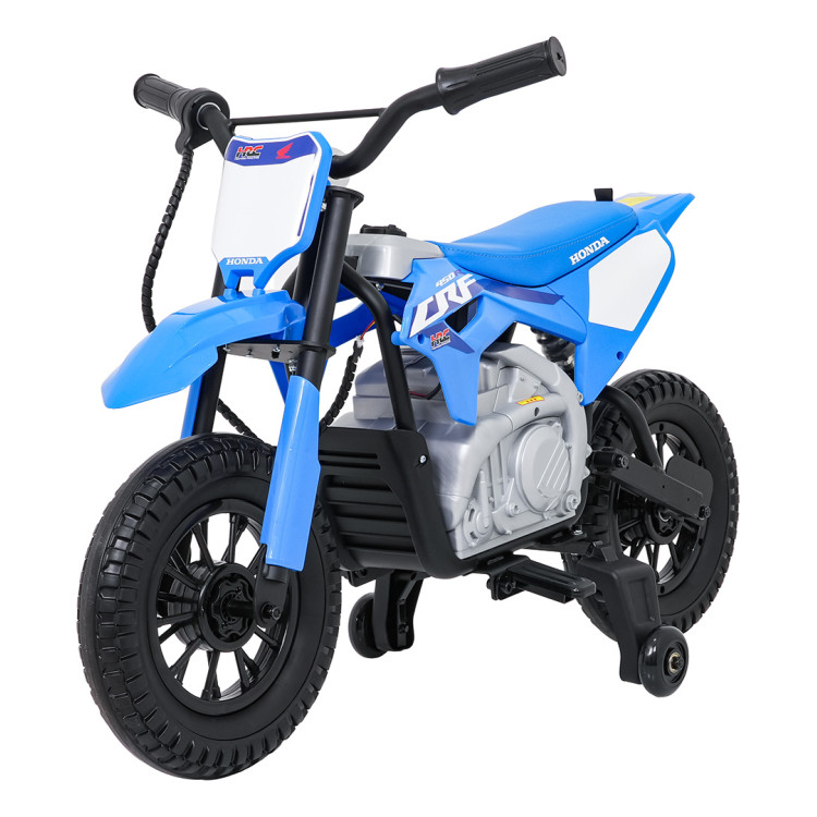 Elektrická motorka HONDA CFR450R - modrá